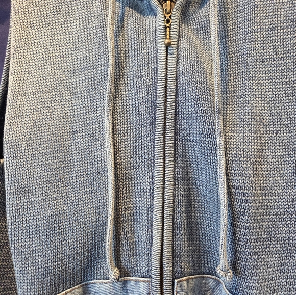 North Style Sweater & Denim Vest - Picture 4 of 5